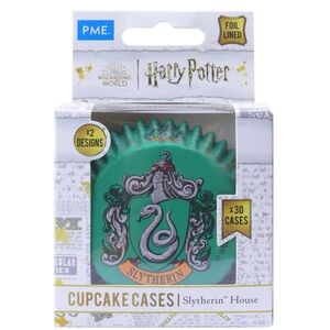 Harry Potter Foil-Lined Slytherin Cupcake Cases